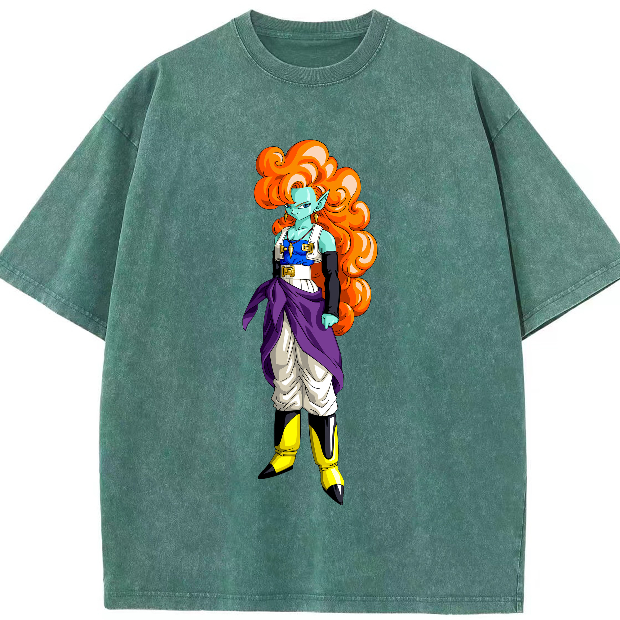 （画像用） ドラゴンボール DRAGON BALL 綿100% ヴィンテージ風 半袖Tシャツ（フロントプリント）